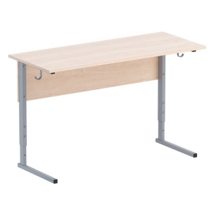 Стол ученический двухместный регулируемый на прямоугольной трубе - fgospostavki.ru - Красный Сулин