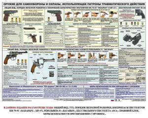 Плакат "Оружие ударно-травматического действия" - fgospostavki.ru - Красный Сулин