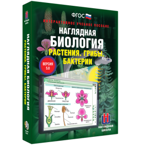 Наглядная биология. 6 класс. Растения. Грибы. Бактерии - fgospostavki.ru - Красный Сулин