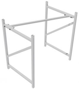 Ферма баскетбольная для щита из оргстекла (1,2х0,9 метра), вынос 0,5 метра - fgospostavki.ru - Красный Сулин