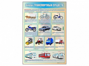 Стенд "Виды транспортных средств" - fgospostavki.ru - Красный Сулин