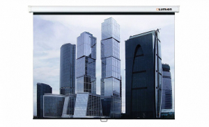 Настенный проекционный экран Lumien Eco Picture (LEP-100105) 160х160 см - fgospostavki.ru - Красный Сулин