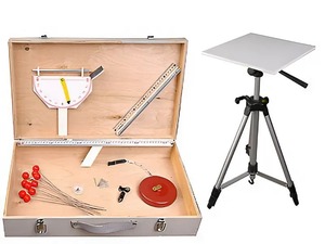 Комплект приборов и инструментов топографических (демонстрационные) - fgospostavki.ru - Красный Сулин