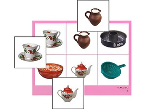 Логопедическое лото "Посуда" (4 планшета, 24 карточки, цветное, ламинированное) - fgospostavki.ru - Красный Сулин