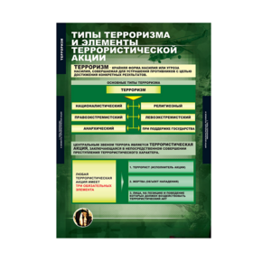 Комплект таблиц. ОБЖ. Терроризм. - fgospostavki.ru - Красный Сулин