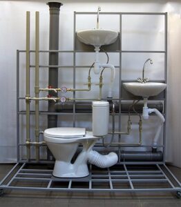 Учебный стенд «Система канализации многоквартирного дома» - fgospostavki.ru - Красный Сулин