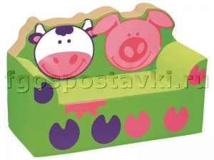 Бескаркасный диван "Наф-наф" - fgospostavki.ru - Красный Сулин