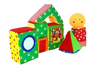 Развивающая игрушка для детей с нарушением зрения "Конструктор Колобок" - fgospostavki.ru - Красный Сулин