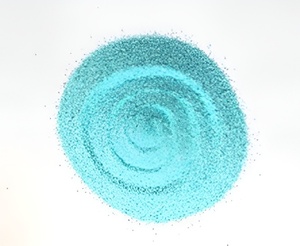 Песок цветной (бирюзовый, 1 кг) - fgospostavki.ru - Красный Сулин