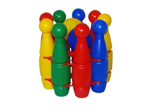 Кегли (9 штук, 2 мяча) - fgospostavki.ru - Красный Сулин