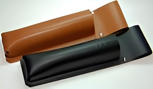 Кожаный чехол для складных тростей. Модель 3 - fgospostavki.ru - Красный Сулин