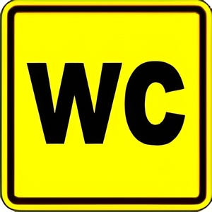 Тактильный знак (WC) 100х100 - fgospostavki.ru - Красный Сулин