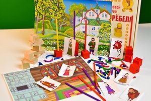 Игровой набор Фребеля "Аленький цветочек" (серия "Сказочный мир". Выпуск 2) - fgospostavki.ru - Красный Сулин