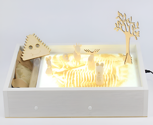 Световой планшет для рисования песком Белый - fgospostavki.ru - Красный Сулин