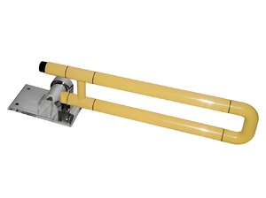 Поручень откидной с антибактериальным покрытием (желтый) - fgospostavki.ru - Красный Сулин