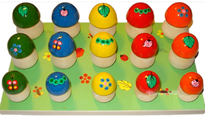 Развивающая игрушка для детей с нарушением слуха "Грибная полянка" - fgospostavki.ru - Красный Сулин