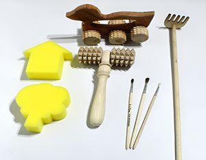 Набор инструментов для рисования на песке v2 - fgospostavki.ru - Красный Сулин