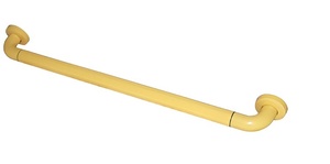 Поручень прямой с антибактериальным покрытием (желтый) - fgospostavki.ru - Красный Сулин