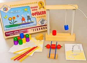 Игровой набор Фребеля "Техника" (серия "Эксперимент") - fgospostavki.ru - Красный Сулин