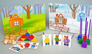 Игровой набор Фребеля "Заюшкина избушка" (серия "Сказочный мир". Выпуск 1) - fgospostavki.ru - Красный Сулин