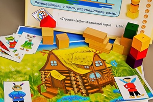 Игровой набор Фребеля "Теремок" (серия "Сказочный мир". Выпуск 1) - fgospostavki.ru - Красный Сулин