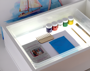 Стол-планшет "Водная фантазия" (Формат А4) - fgospostavki.ru - Красный Сулин