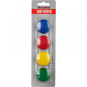 Набор магнитов круглых (4 штуки) - fgospostavki.ru - Красный Сулин