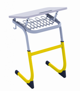 Парта одноместная регулируемая по высоте (наклонная столешница) - fgospostavki.ru - Красный Сулин