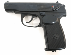 Массогабаритный лазерный макет пистолет Макарова ПМ со встроенным лазерным модулем и аккумуляторной батареей - fgospostavki.ru - Красный Сулин