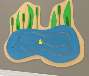 Бизиборд «Озеро» - fgospostavki.ru - Красный Сулин