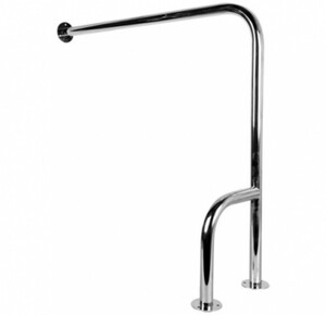 Поручень стационарный Г-образный (правая) - fgospostavki.ru - Красный Сулин