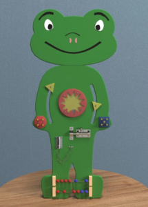 Бизиборд «Лягушонок» - fgospostavki.ru - Красный Сулин