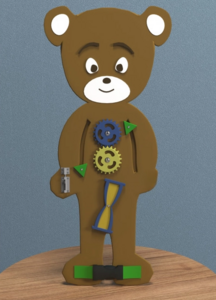 Бизиборд «Медвежонок» - fgospostavki.ru - Красный Сулин