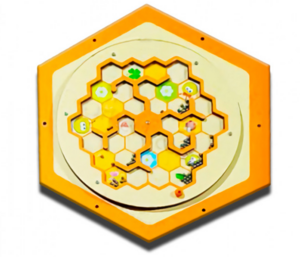 Бизиборд «Пчелиные соты №2» - fgospostavki.ru - Красный Сулин