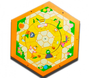 Бизиборд «Пчелиные соты №4» - fgospostavki.ru - Красный Сулин