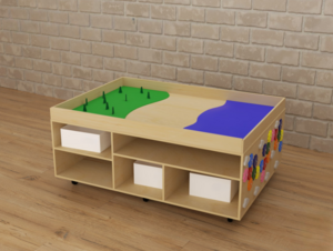 STEAM Многофункциональный стол Море, суша и лес - fgospostavki.ru - Красный Сулин