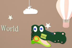 Бизиборд «Голова крокодила» - fgospostavki.ru - Красный Сулин