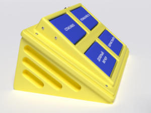 Игровой коммуникатор 4-х кнопочный желтый - fgospostavki.ru - Красный Сулин