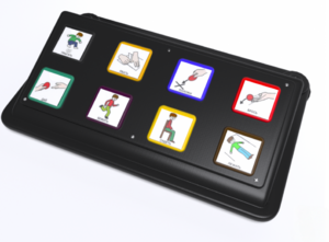 Игровой коммуникатор 8-и кнопочный многоуровневый - fgospostavki.ru - Красный Сулин