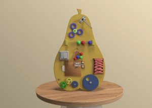 Бизиборд «Сочная груша» - fgospostavki.ru - Красный Сулин