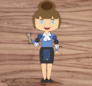 Бизиборд «Учительница» - fgospostavki.ru - Красный Сулин