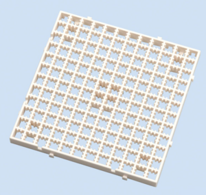 Монтажное поле 120х120мм Artec - fgospostavki.ru - Красный Сулин