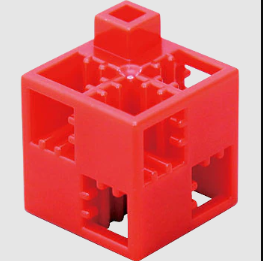 Кубик-основание красный 20х20 Artec - fgospostavki.ru - Красный Сулин