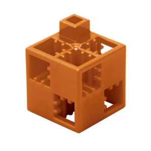 Кубик-основание коричневый 20х20 Artec - fgospostavki.ru - Красный Сулин