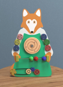 Бизиборд «Хитрая лиса» - fgospostavki.ru - Красный Сулин