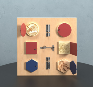 Бизиборд «Сюрприз» - fgospostavki.ru - Красный Сулин