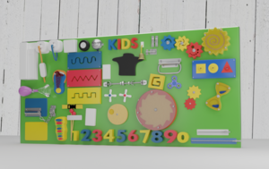 Бизиборд «Яркий день» - fgospostavki.ru - Красный Сулин