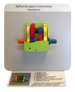 Демонстрационная модель "Зубчатая двухступенчатая передача"  - fgospostavki.ru - Красный Сулин