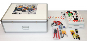 Учебный программно аппаратный комплекс «Электротехника для школ», исполнение настольное, ручное, кейс - fgospostavki.ru - Красный Сулин