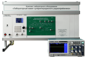 Комплект лабораторного оборудования «Лабораторный макет супергетеродинного радиоприёмника»  - fgospostavki.ru - Красный Сулин